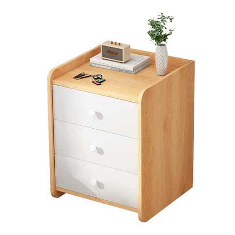 Nordic style high quality Classic  wooden modern bedside table