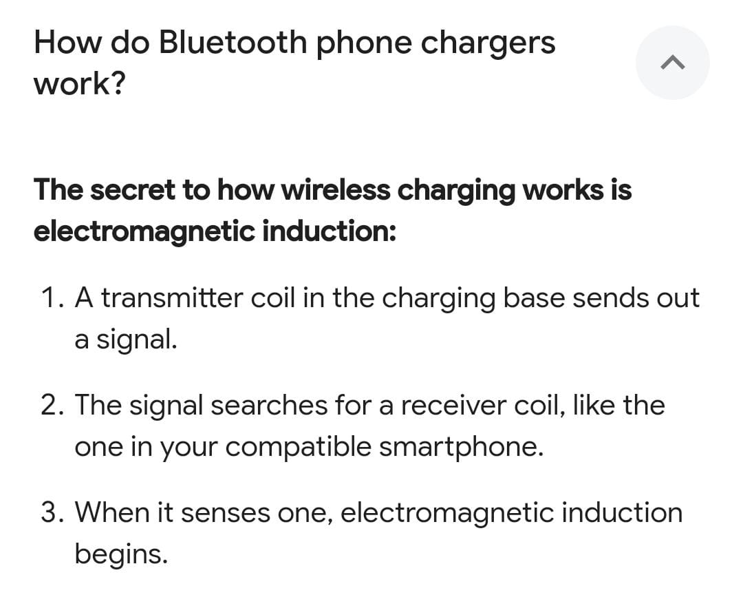 Bedside table with Lighting with wireless charging system.