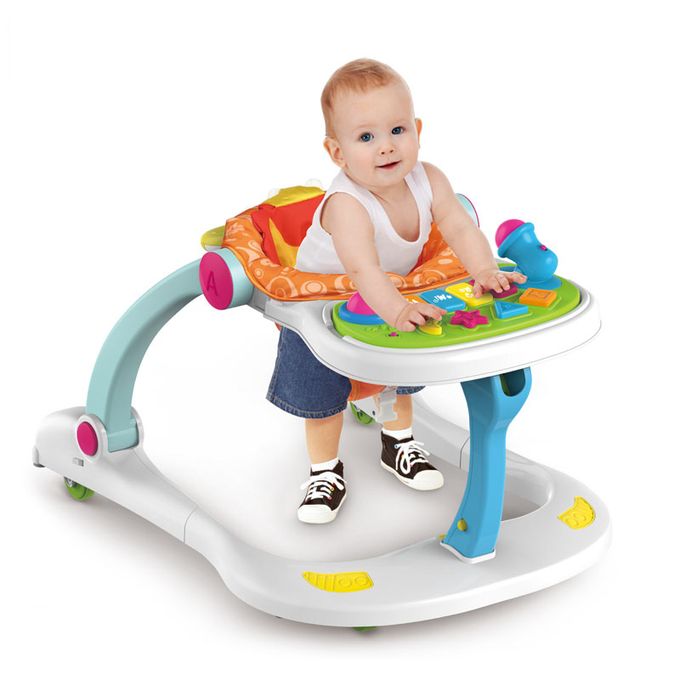 4-In-1 Lion Musical Baby Walker