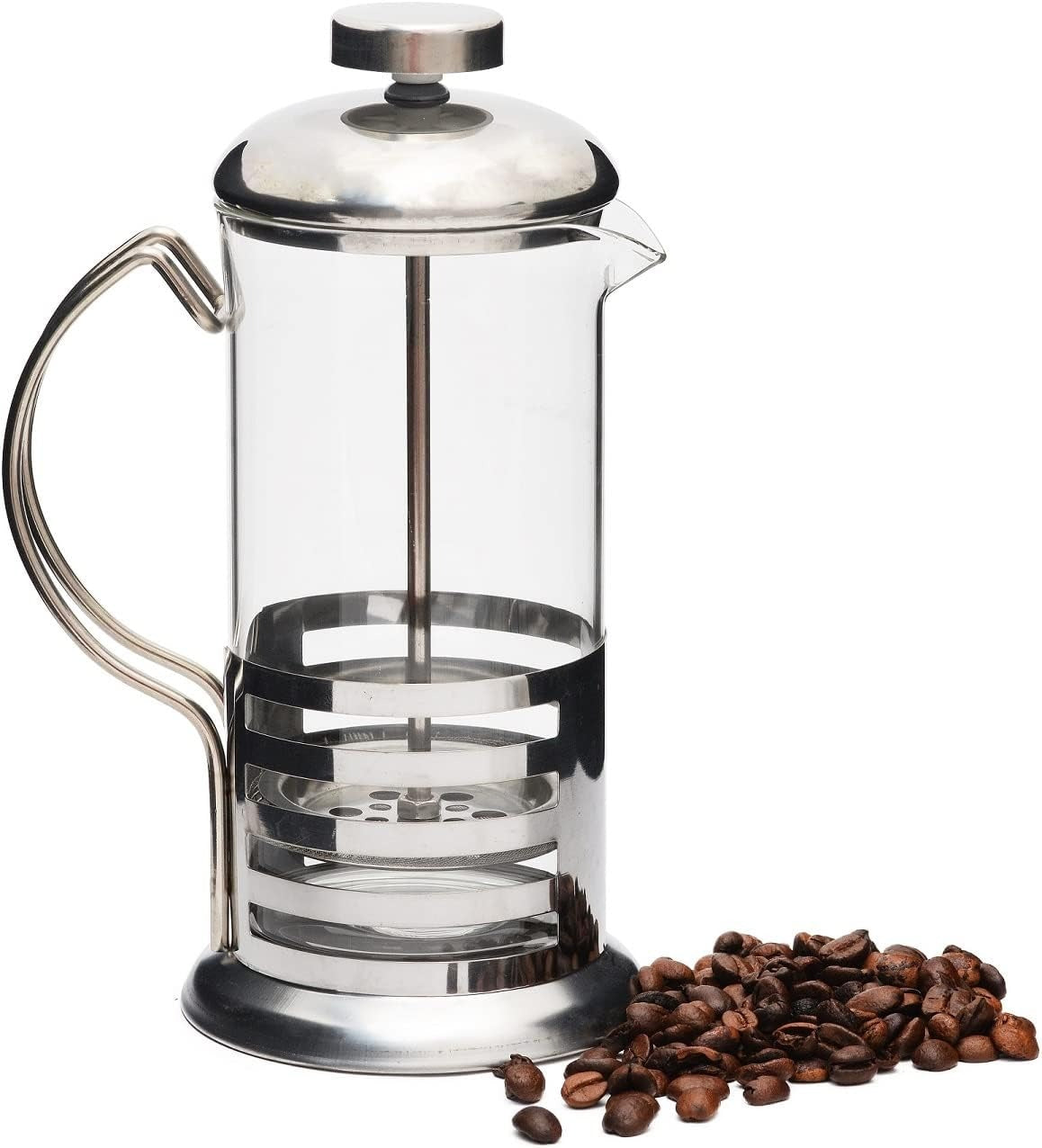 Coffee Maker Infuser Manual French Press 1000ml Portable Stainless Steel