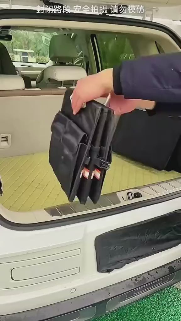 Premium Foldable Car Trunk Organizer