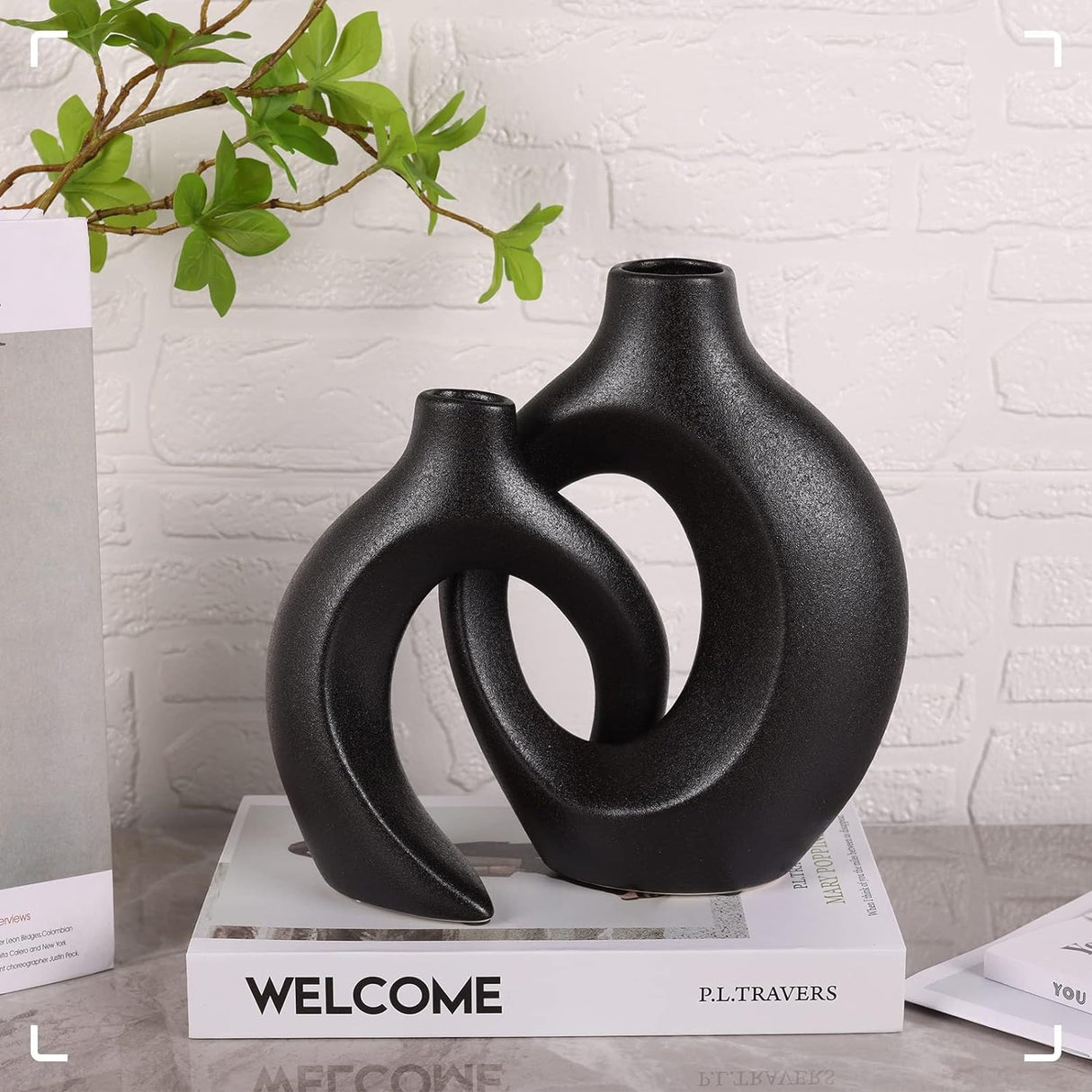 14cm && 16cm Nordic Doughtnut Flower Vase 2 in 1